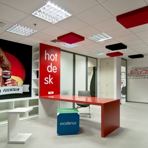 Redesign of Coca Cola Hellenic offices